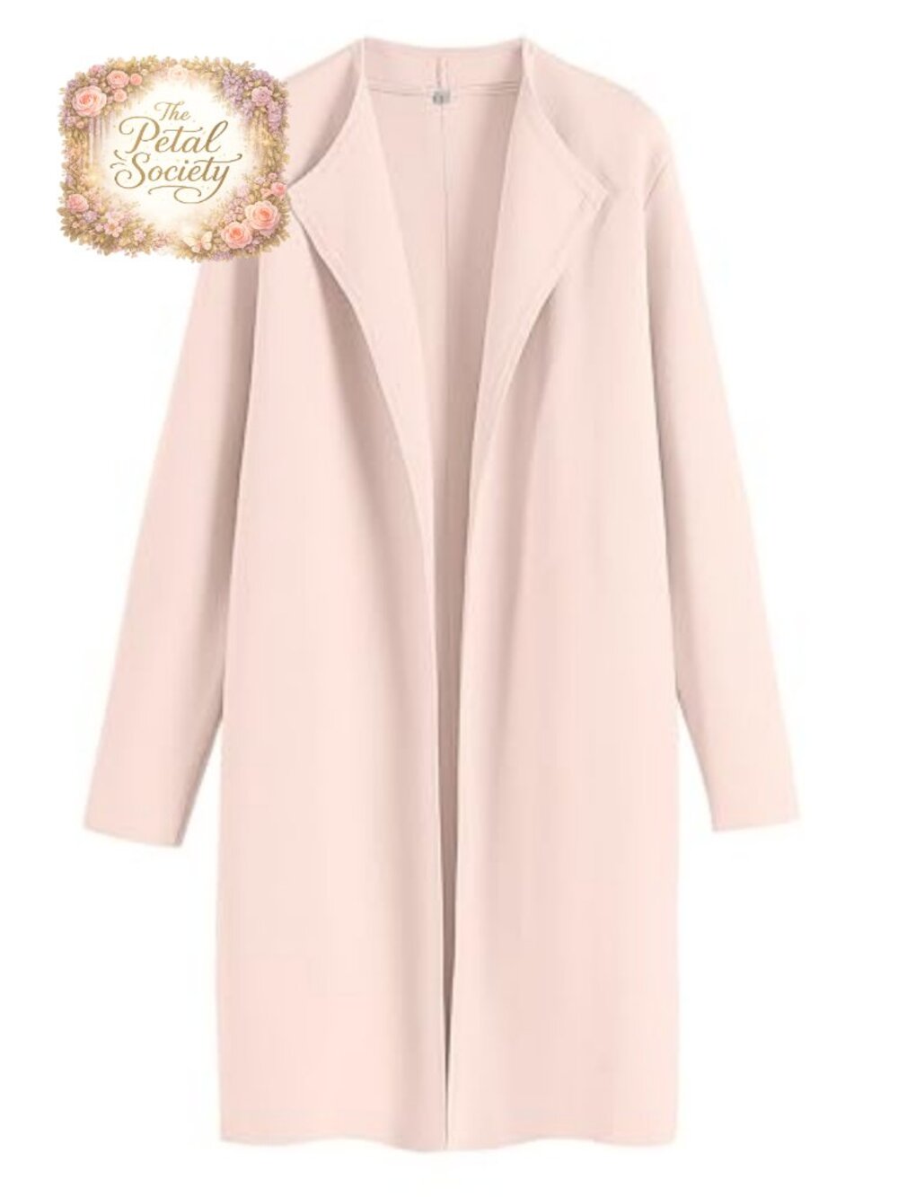 Womens Long Cardigan Sweater Lapel Knit Trench Coatigan Oversized Fall Winter